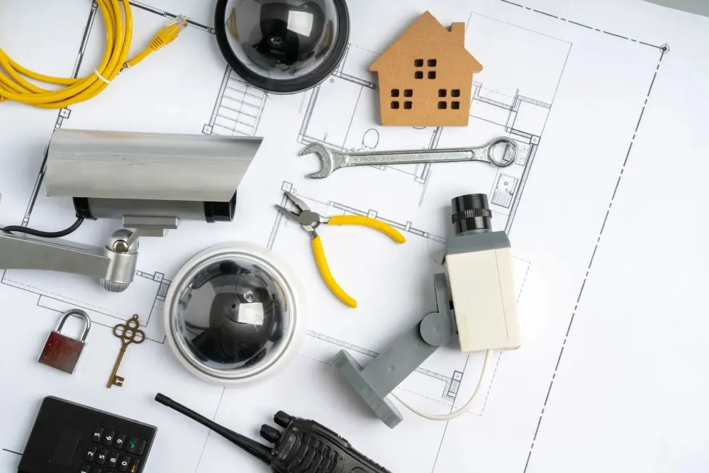 Installation vidéo-surveillance et alarme à Cherré-Au